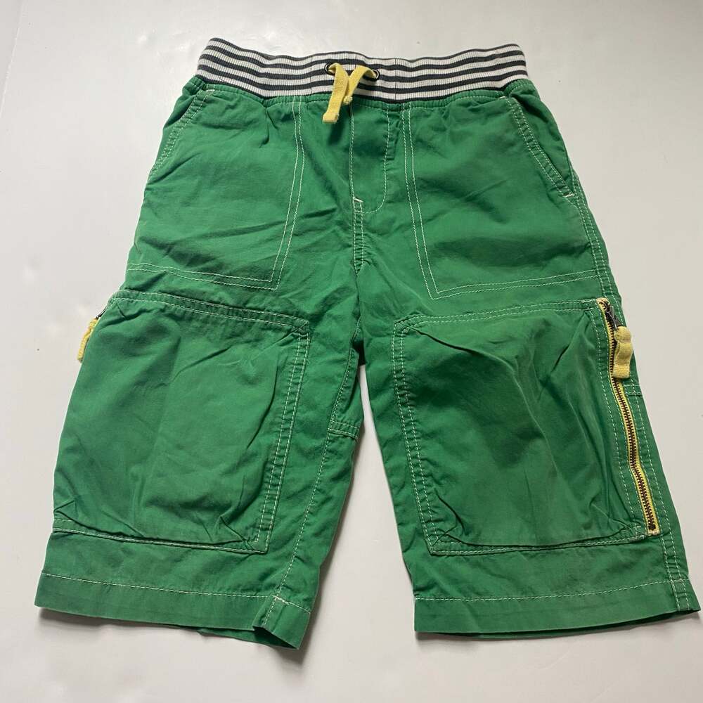 Mini Boden Green Techno Shorts
